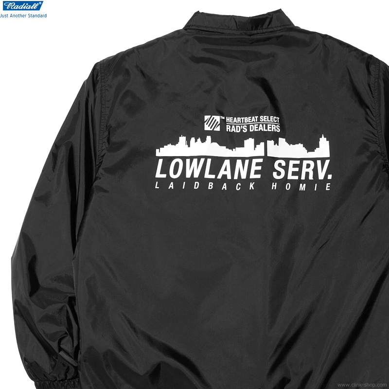 CLINK｜RADIALL LOWLANE - WINDBREAKER JACKET (BLACK) [RAD