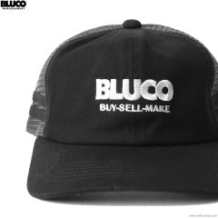 BLUCO MESH CAP -Logo- (BLK-GRY) [1406-3A04]