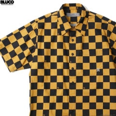 BLUCO CHECKER FLAG SHIRT S/S (MASTERD) [1107-3A01]