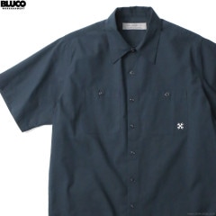 BLUCO STANDARD WORK SHIRT S/S (NAVY) [0108-3A01]