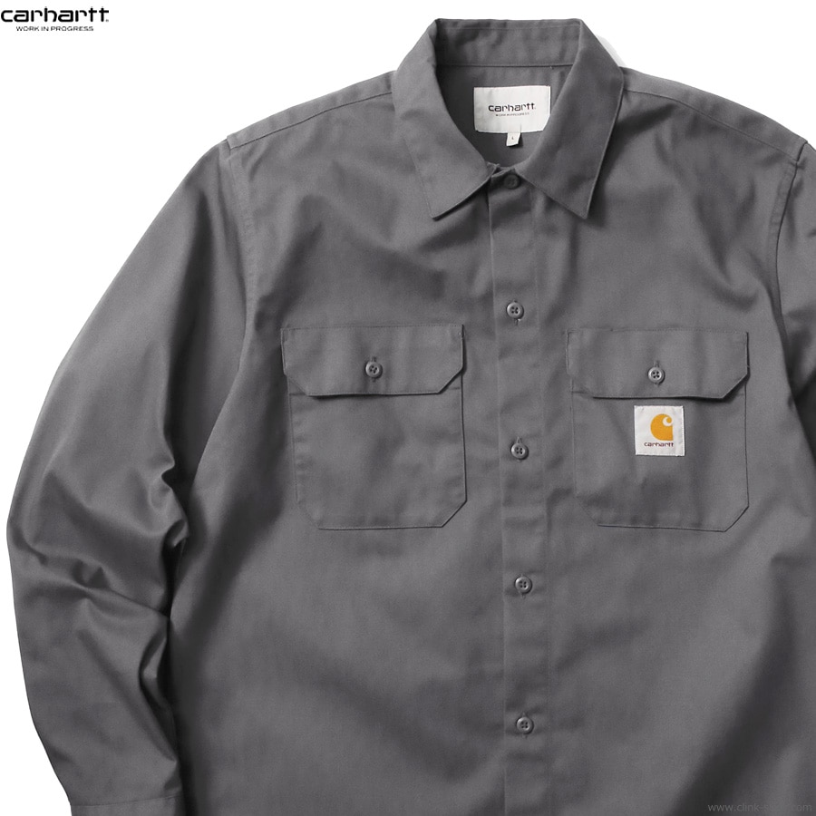 Carhartt　Yシャツ　ジップシャツ　ブラック　XLサイズ CLINK｜CARHARTT WIP S/S CRAFT SHIRT (BLACK)｜東京・吉祥寺