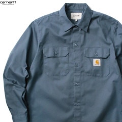 CARHARTT WIP L/S MASTER SHIRT (STORM BLUE)