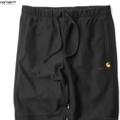 CARHARTT WIP AMERICAN SCRIPT JOGGING PANT (BLACK)