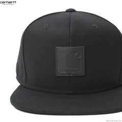 CARHARTT WIP LOGO CAP (BLACK)