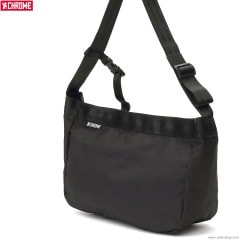 CHROME NEWSPAPER MESSENGER SM (BLACK)