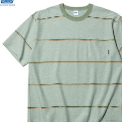 RADIALL EL CAMINO - CREW NECK T-SHIRT S/S (SAGE GREEN) [RAD-23SS-CUT005]