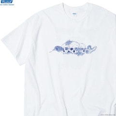 RADIALL SUZUME - CREW NECK T-SHIRT S/S (WHITE) [RAD-23SS-SPOT-TEE002]