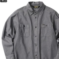 BLUCO DENIM WORK SHIRT (BLACK) [1122]