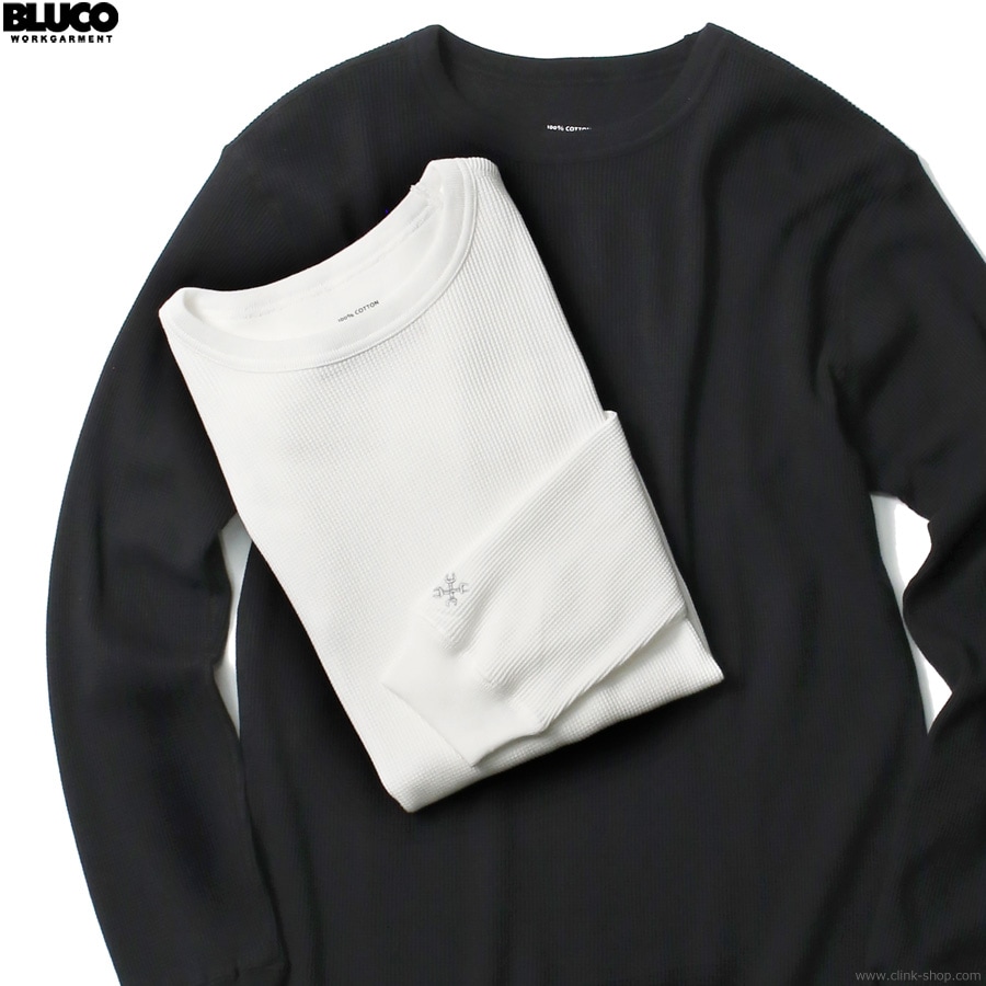 CLINK｜BLUCO 2PAC THERMAL SHIRTS A-PACK (IVORY/BLACK) [0214]｜東京