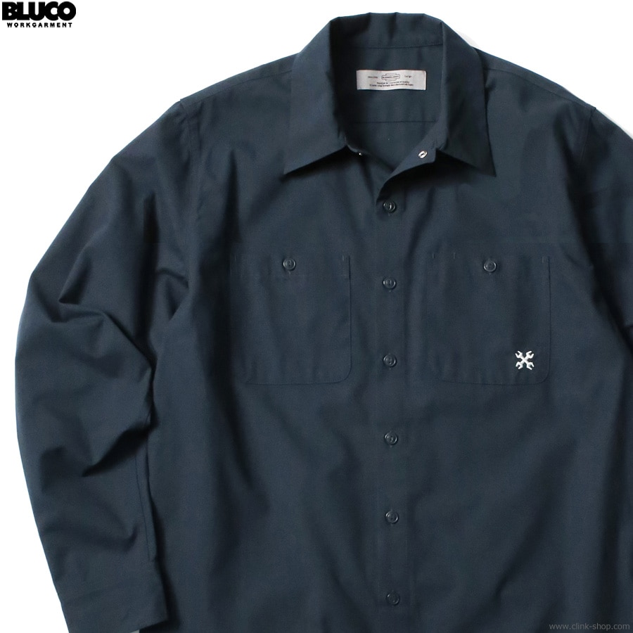 CLINK｜BLUCO STANDARD WORK SHIRTS L/S (NAVY) [0109]｜東京・吉祥寺