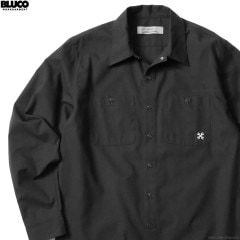 BLUCO STANDARD WORK SHIRTS L/S (BLACK) [0109]