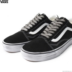 VANS OLD SKOOL STRESSED BLACKWHITE