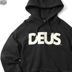 DEUS EX MACHINA ALL CAPS HOODY (BLACK)