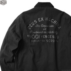 DEUS EX MACHINA ADDRESS WORKWEAR JACKET (BLACK)