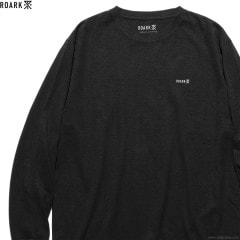 ROARK REVIVAL H/W HEMPCOTTON L/S TEE (BLACK)