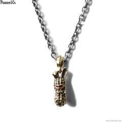 PEANUTS & CO. MEDIUM BUNNY PEANUTS TOP + CHAIN (BRASS��COPPER)