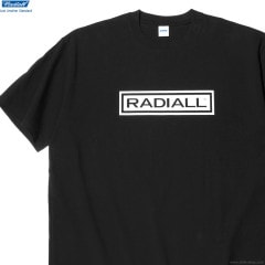 RADIALL WHEELS - CREW NECK T-SHIRT S/S (BLACK) [RAD-24SS-TEE010]