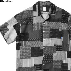 LIBERAIDERS BANDANA PRINTED S/S SHIRT (BLACK) #70203