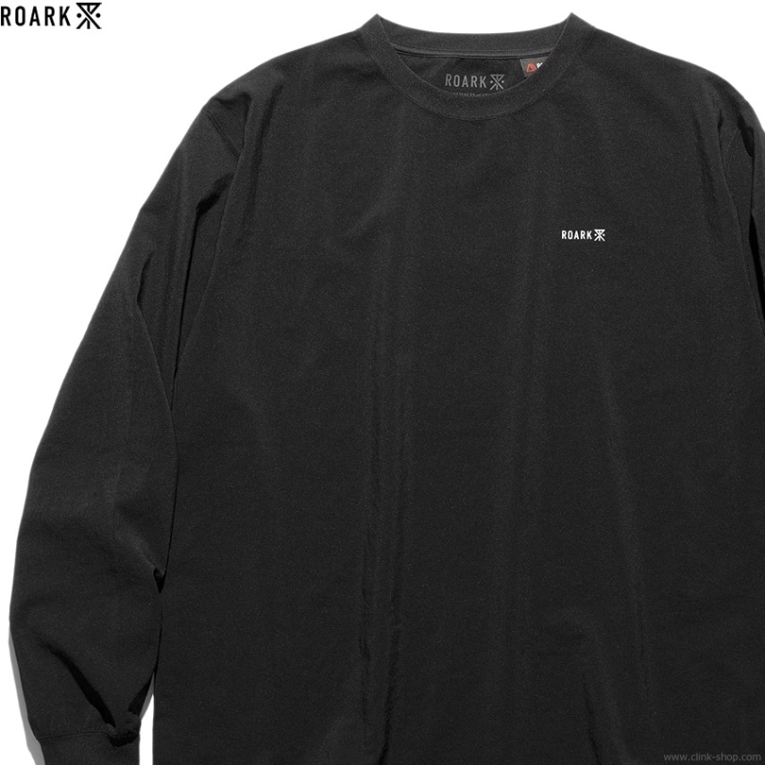 CLINK｜ROARK DELTA QUICKDRY L/S CREW (BLACK)｜東京・吉祥寺