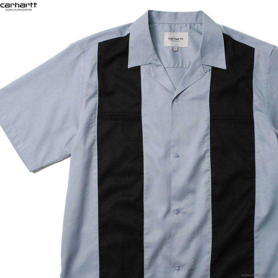 CLINK｜CARHARTT WIP S/S DURANGO SHIRT (FROSTED BLUE/BLACK