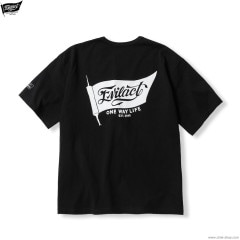 EVILACT FLAG SS (BLACK) [EA-WFRSS-T08]