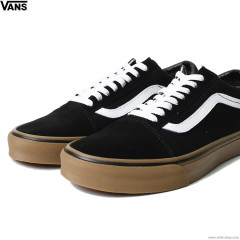 VANS OLD SKOOL BLACK/MEDIUM GUM