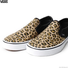 VANS CLASSIC SLIP-ON ANIMALIER BLACK