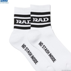 RADIALL LOW KICK - 1PAC SOX SHORT / DRALON (WHITE) [RAD-PAC062]