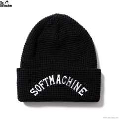 SOFTMACHINE GEORGE KNIT CAP (BLACK)