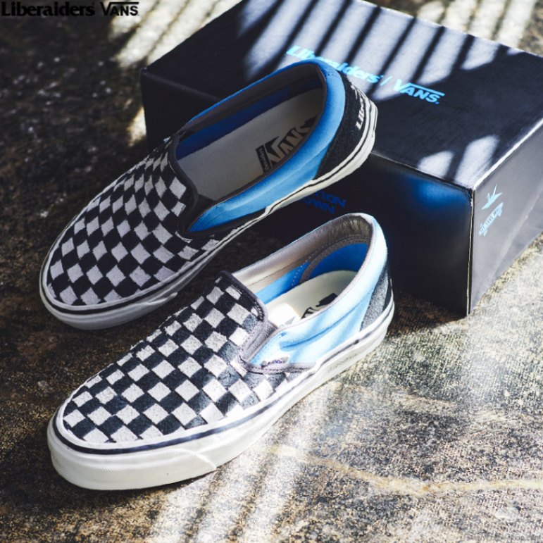 VANS Liberaders チェッカーパターン スニーカー VANS Liberaders チェッカーパターン スニーカー - メルカリ