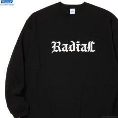 RADIALL HOT BOX CREW NECK T-SHIRT L/S (BLACK) [RAD-24AW-CUT018]