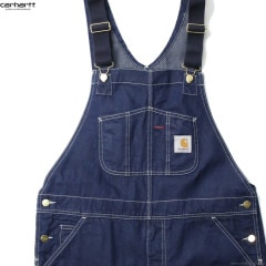 CARHARTT WIP BIB OVERALL (BLUE ONE WASHED)