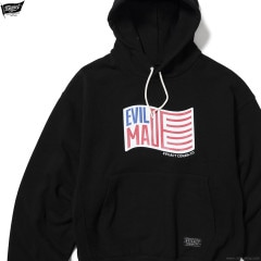 EVILACT HEAVY HOODIE (BLACK) [EA24-ACT2-T04]