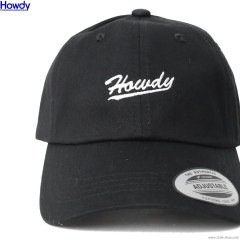 Howdy BB Logo Cap (BLACK) [HWD2501-CP01]