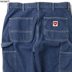 CARHARTT WIP SINGLE KNEE PANT (BLUE STONE WASHED)