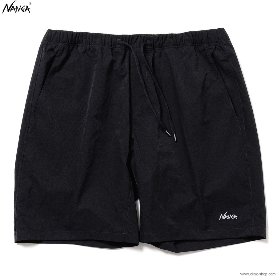 NANGA SEAロゴ入り黒ショートパンツ Lサイズ NANGA SEAロゴ入り黒ショートパンツ Lサイズ NANGA SEAロゴ入り黒