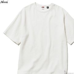 NANGA ECO HYBRID WAFFLE LOOSE FIT TEE