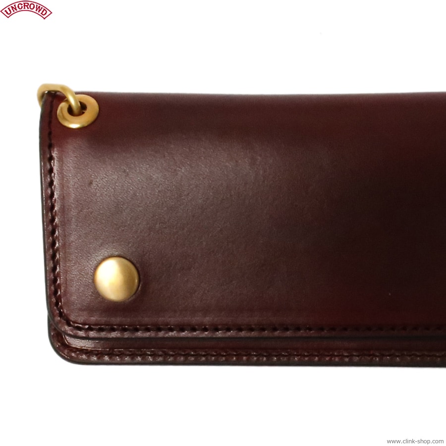 CLINK｜UNCROWD TRACKER WALLET (BROWN) [255-76-001]｜東京・吉祥寺