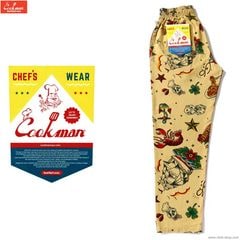 COOKMAN CHEF PANTS OLD TATTO BEIGE