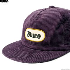 BLUCO CORDUROY CAP -Patch- (PURPLE) [155-61-037]