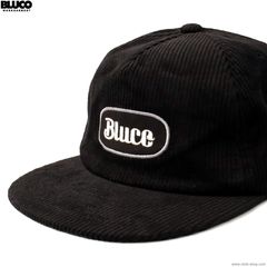 BLUCO CORDUROY CAP -Patch- (BLACK) [155-61-037]