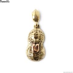 PEANUTS & CO. LARGE BERO TATOO PEANUTS SLIDE-TYPE (BRASS��COPPER)