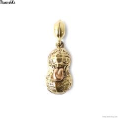 PEANUTS & CO. MEDIUM BERO TATOO PEANUTS SLIDE-TYPE (BRASS��COPPER)
