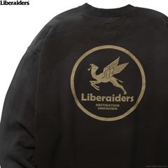 LIBERAIDERS CIRCLE LOGO CREWNECK (BROWN)
