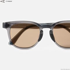 TYMER BLAKE (GLOSS CLEAR GREY/LIGHT BROWN) [TY101-GCG-LBR]