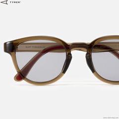 TYMER ELIOT (GLOSS CLEAR BROWN/LIGHT GREY) [TY100-GCB-LGY]