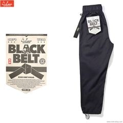 COOKMAN CHEF PANTS SEMIWIDE BLACK BELT BLAC
