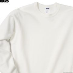 BLUCO CREW NECK THERMAL SHIRT (WHITE) [155-12-018]
