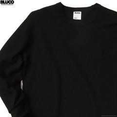 BLUCO CREW NECK THERMAL SHIRT (BLACK) [155-12-018]