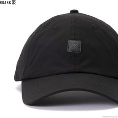 ROARK REVIVAL RESISTANT TWILL 6PANEL CAP - HIGH (BLACK)